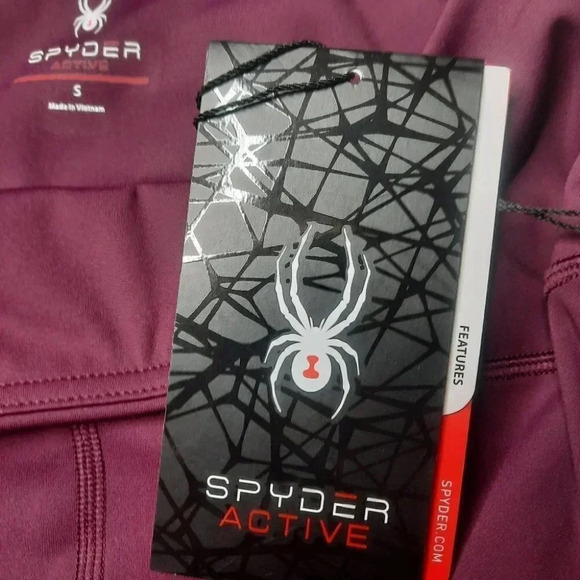 Spyder Active Women's Leg Logo Leggins - Picture 6 of 9